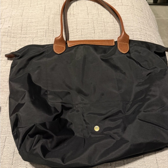 Longchamp Le Pliage Original Medium Nylon Tote Bag in Black - Picture 4 of 7